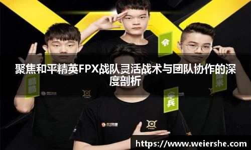 聚焦和平精英FPX战队灵活战术与团队协作的深度剖析